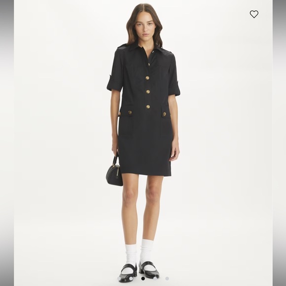 Tory Burch Black Camp Dress NWT Size 4